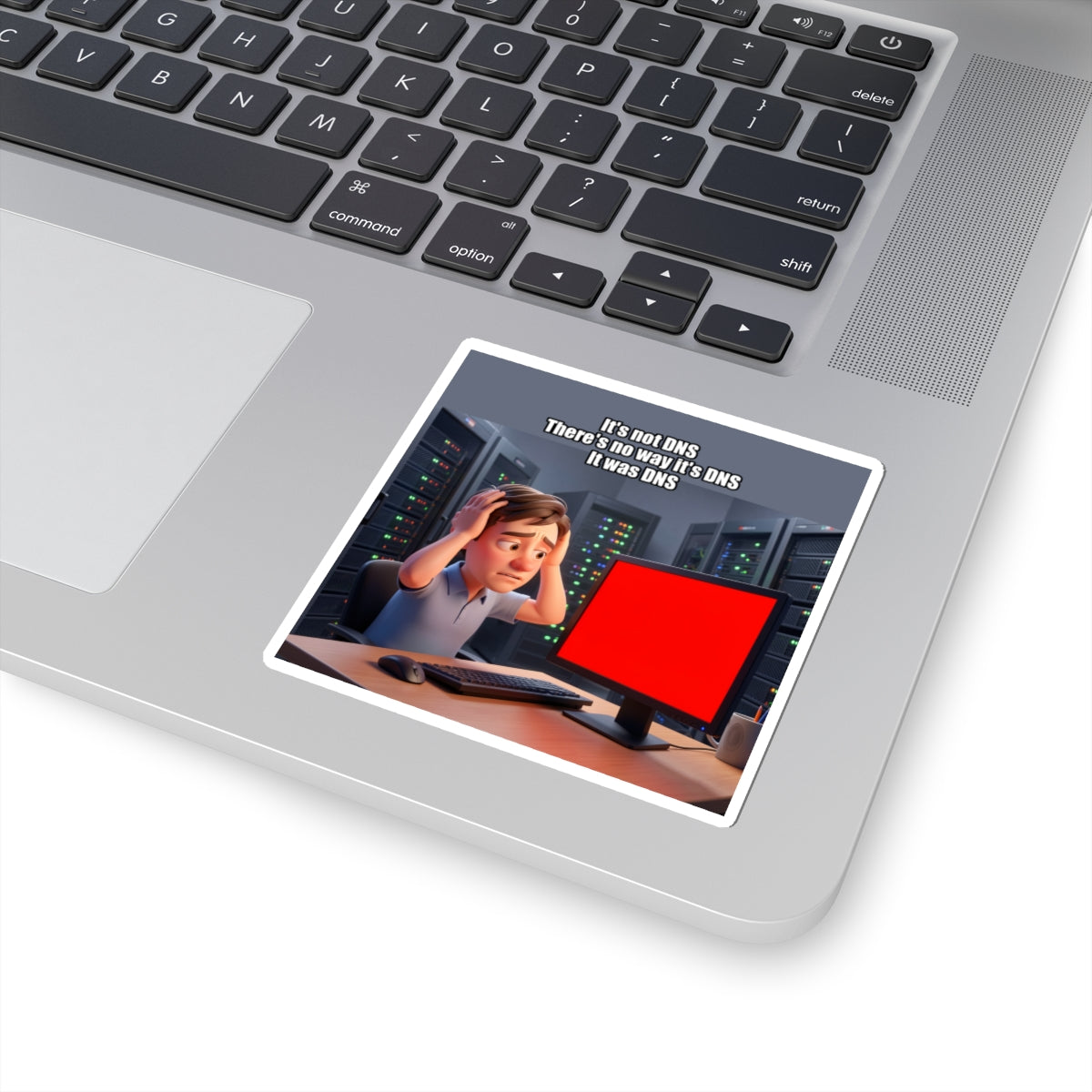 It's not DNS - Sticker (PixelPunch)