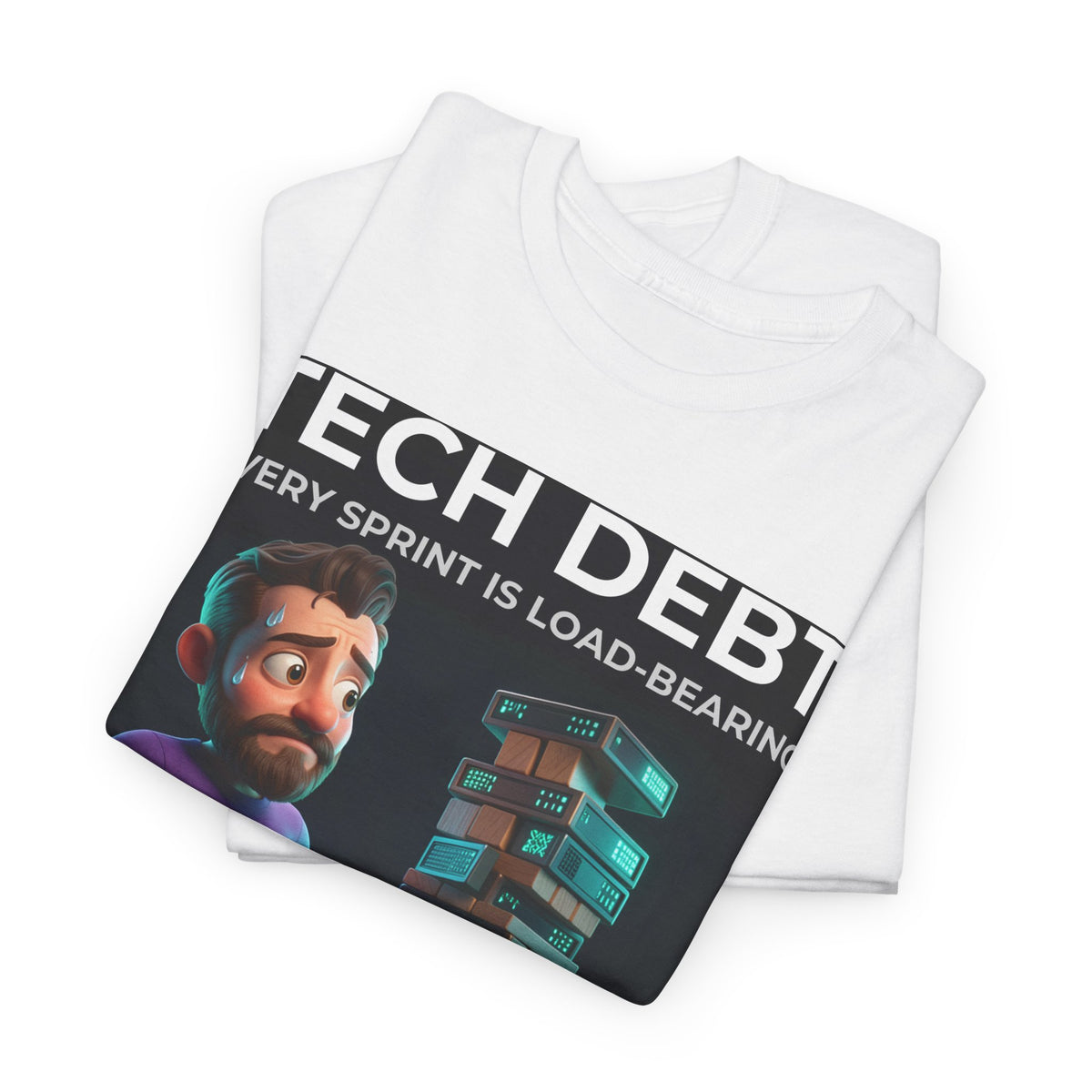 Tech Debt Jenga - Shirt (PixelPunch)