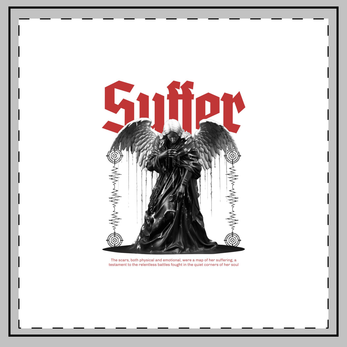 Suffer - Throw Pillow
