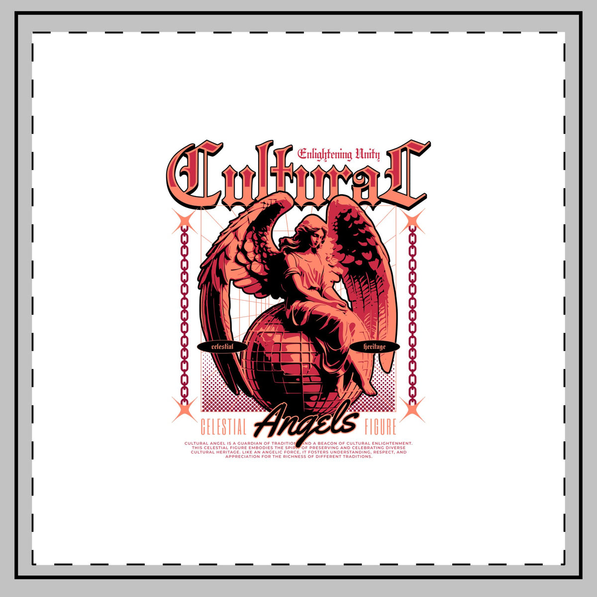 Festival Angels - Throw Pillow