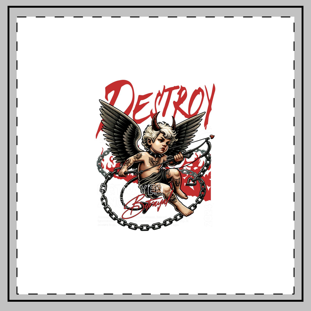 Destroy - Throw Pillow