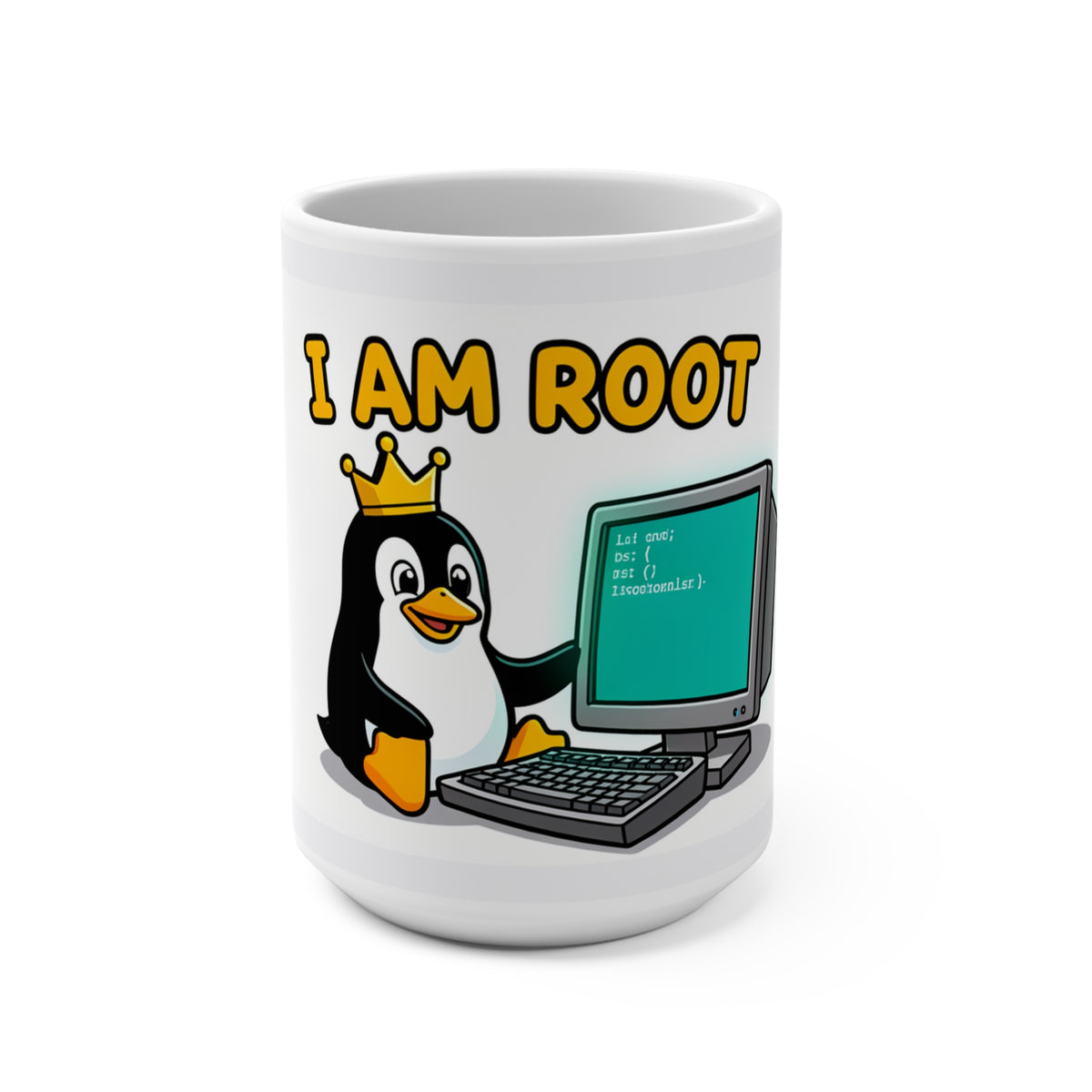 I am Root - Mug 15oz (PixelPunch)