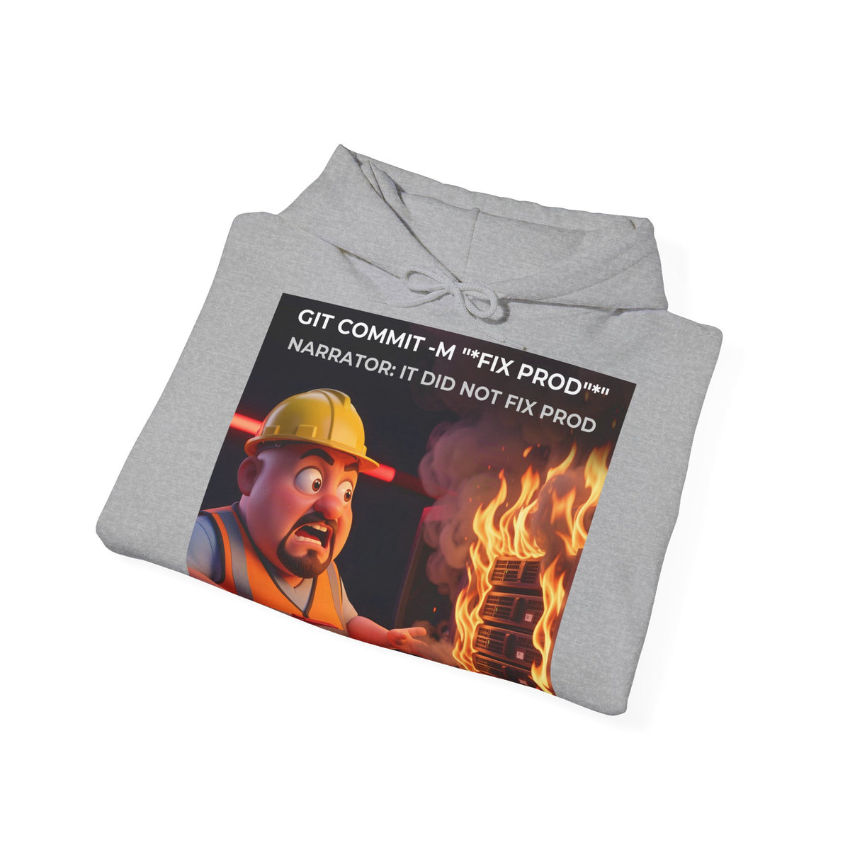 Git Commit Fix Prod - Hoodie (PixelPunch)