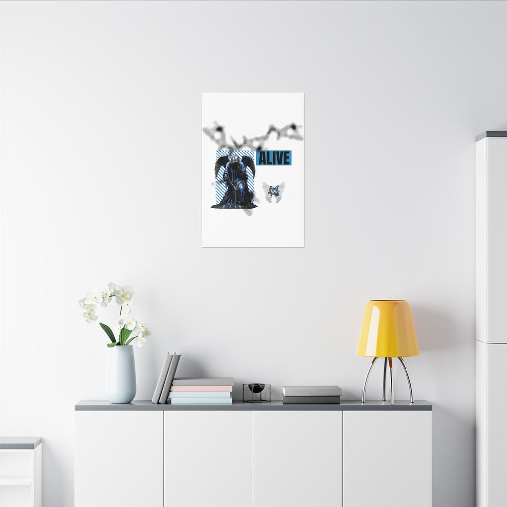 Alone But Alive - Canvas Print