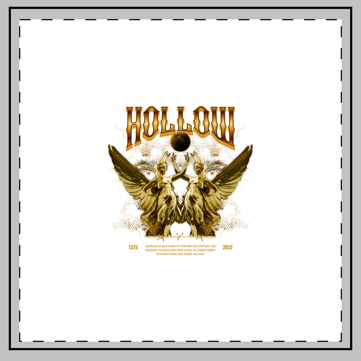 Hollow - Throw Pillow