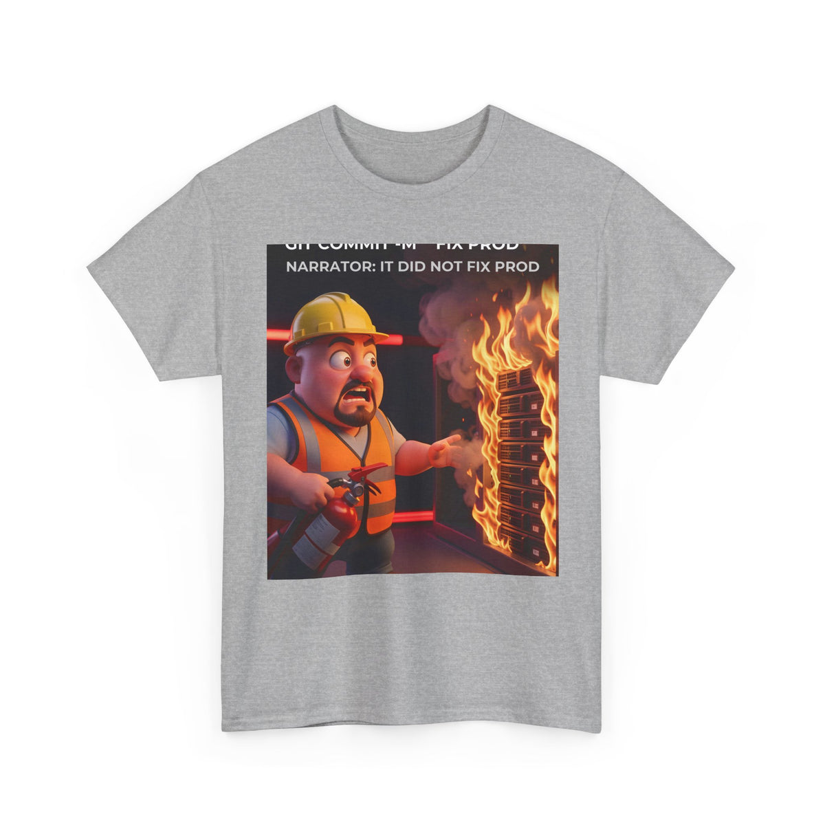 Git Commit Fix Prod - Shirt (PixelPunch)