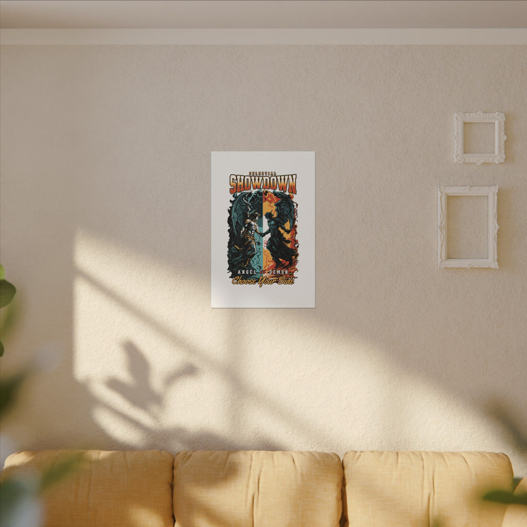 Celestial Showdown - Canvas Print