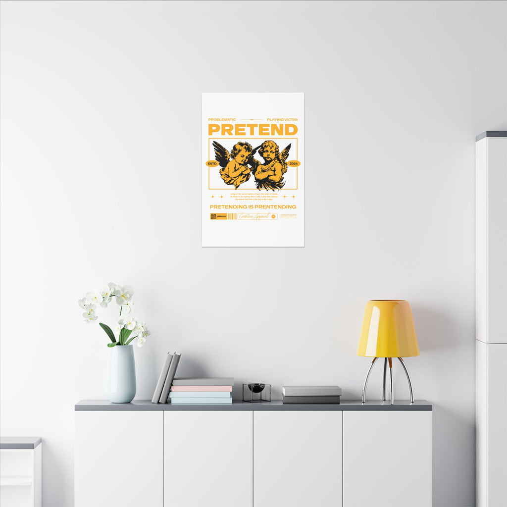 Pretend - Canvas Print