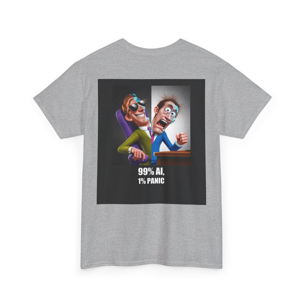 99% AI, 1% PANIC - Shirt (PixelPunch)