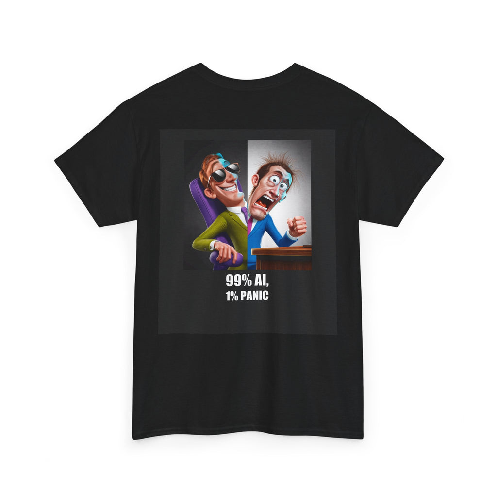 99% AI, 1% PANIC - Shirt (PixelPunch)