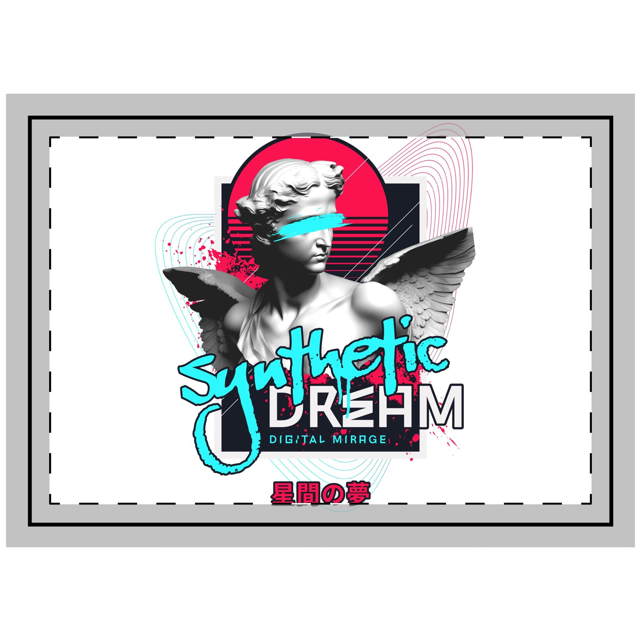 Synthetic Dream - Throw Pillow