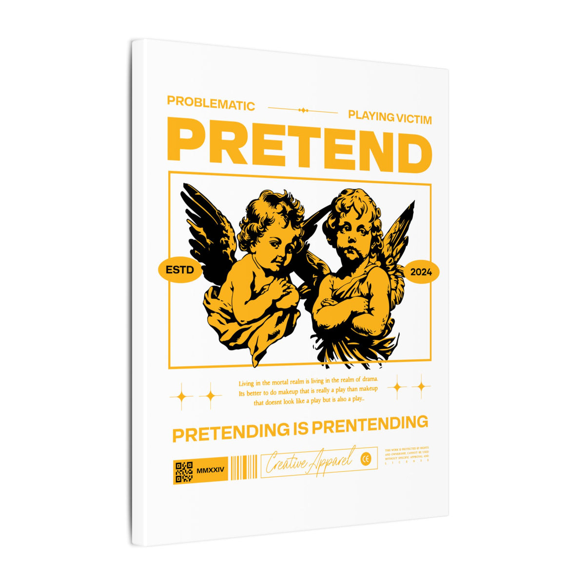 Pretend - Canvas Print