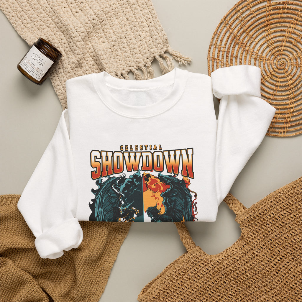 Celestial Showdown - Crewneck Sweatshirt
