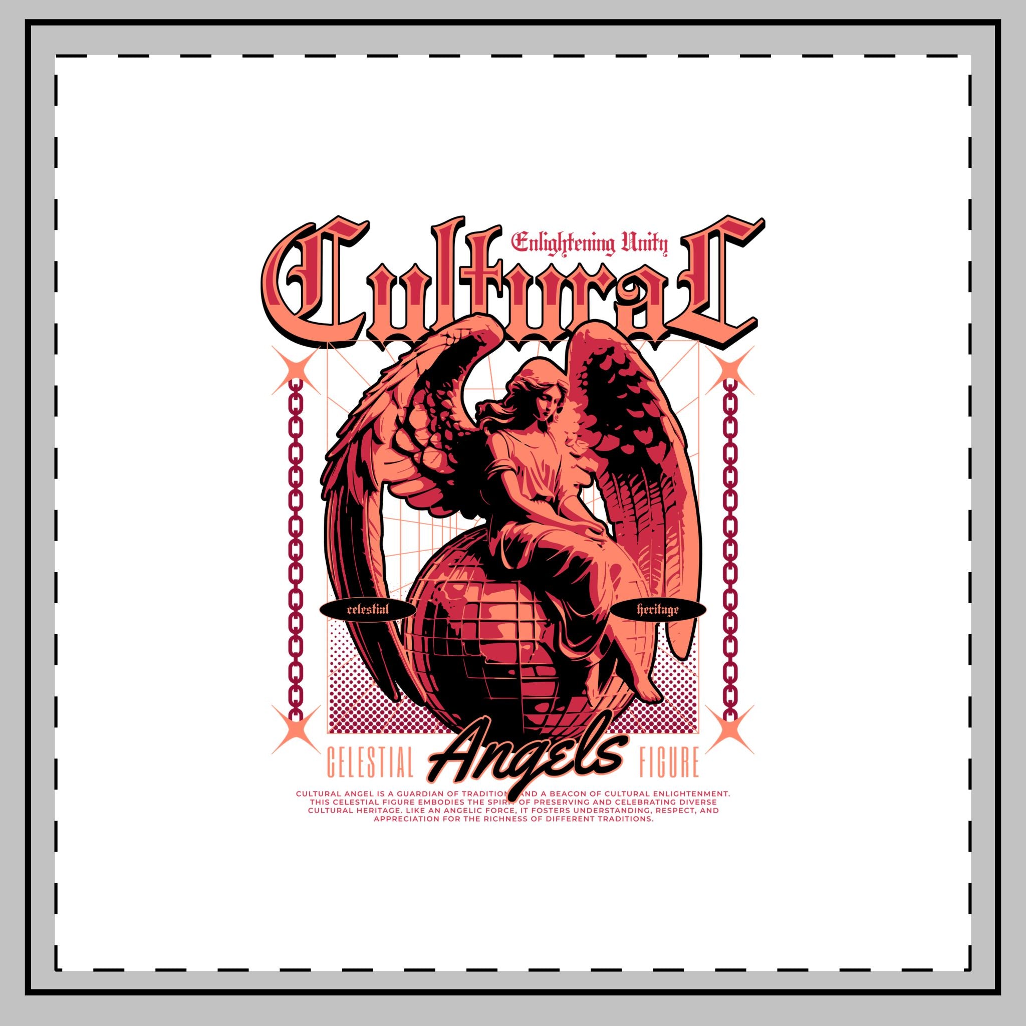 Festival Angels - Throw Pillow