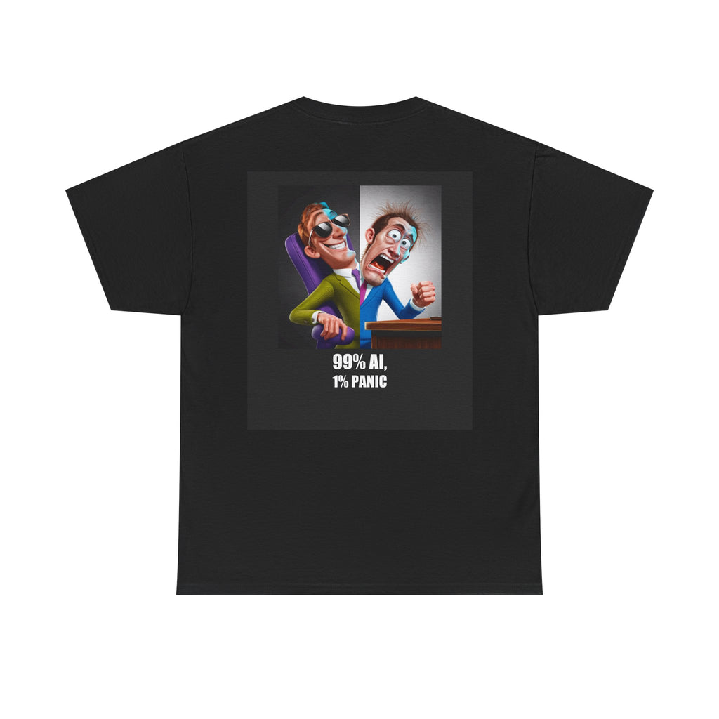 99% AI, 1% PANIC - Shirt (PixelPunch)