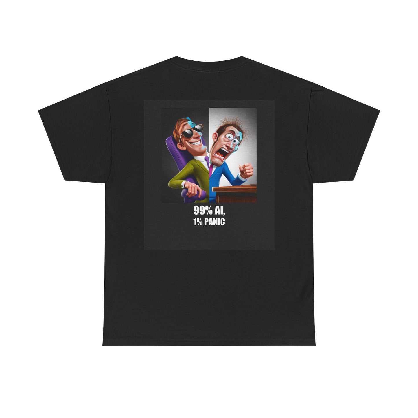 99% AI, 1% PANIC - Shirt (PixelPunch)