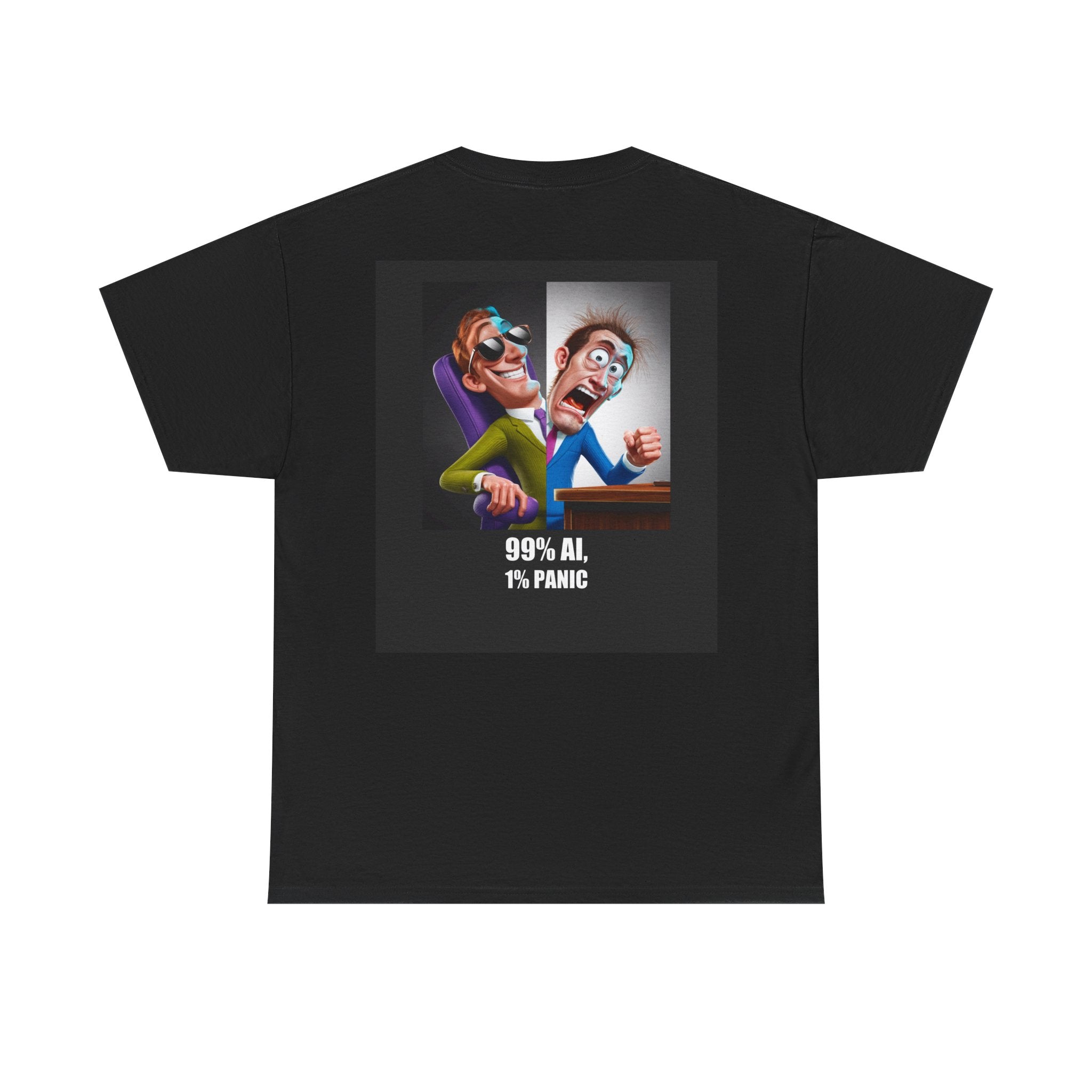 99% AI, 1% PANIC - Shirt (PixelPunch)