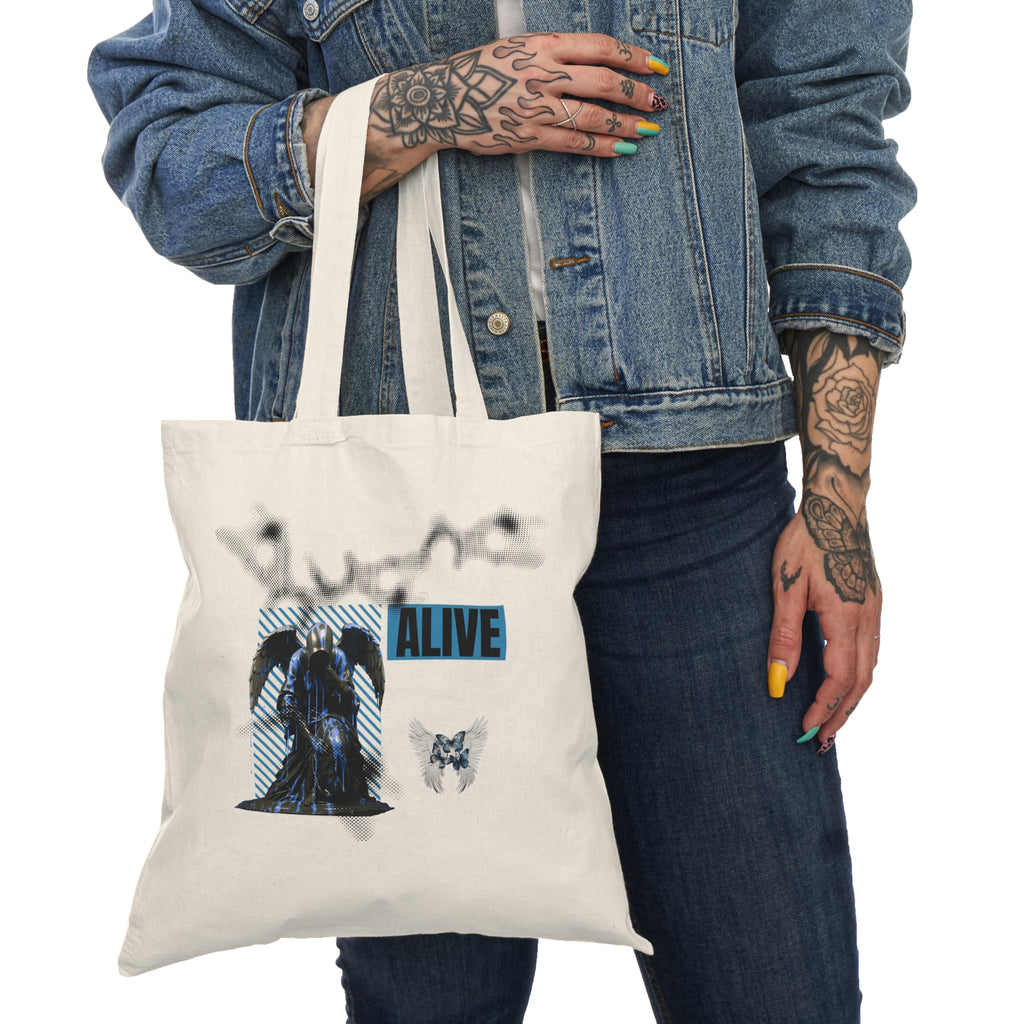 Alone But Alive - Tote Bag