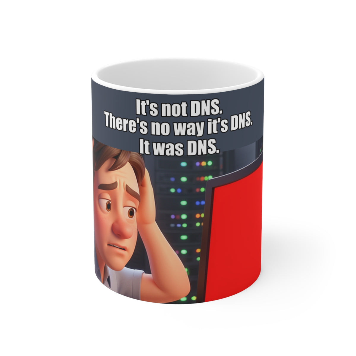 It's not DNS - Mug 11oz (PixelPunch)