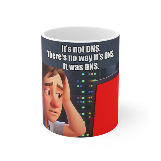 It's not DNS - Mug11 (PixelPunch)