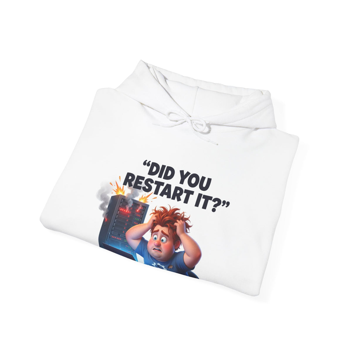 Did You Restart It? - Hoodie (PixelPunch)