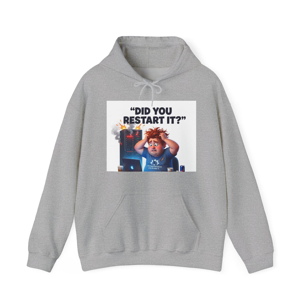 Did You Restart It? - Hoodie (PixelPunch)