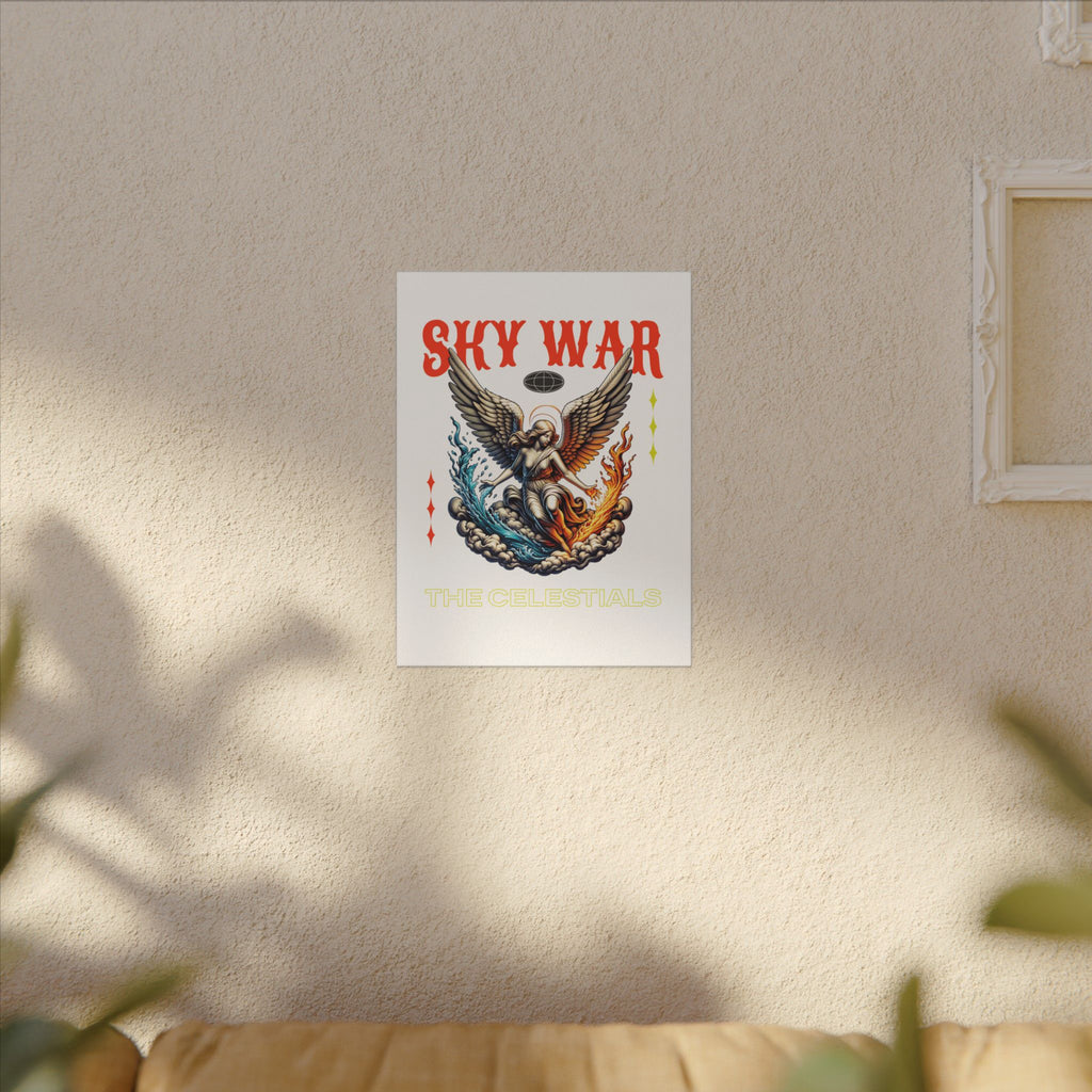 Sky War - Canvas Print