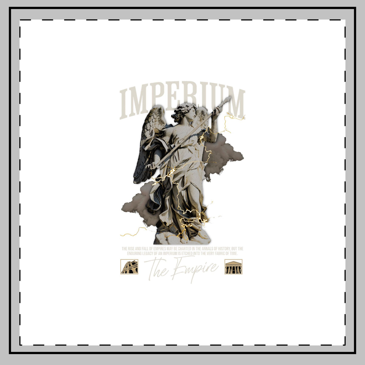 The Empire - Throw Pillow