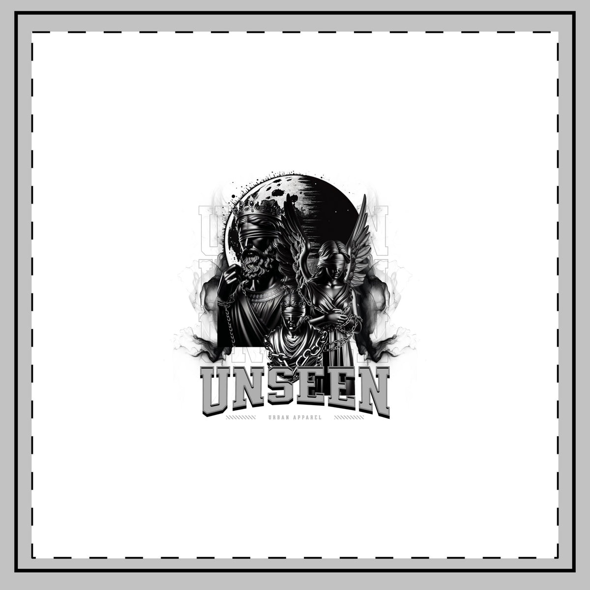Unseen - Throw Pillow