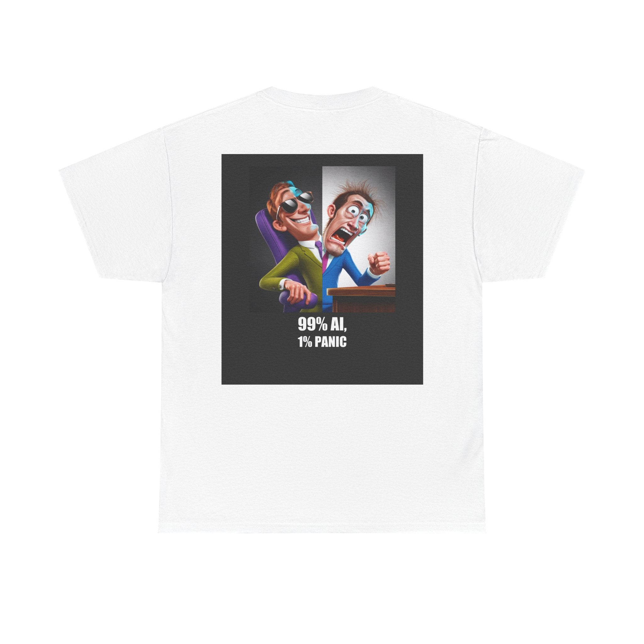 99% AI, 1% PANIC - Shirt (PixelPunch)