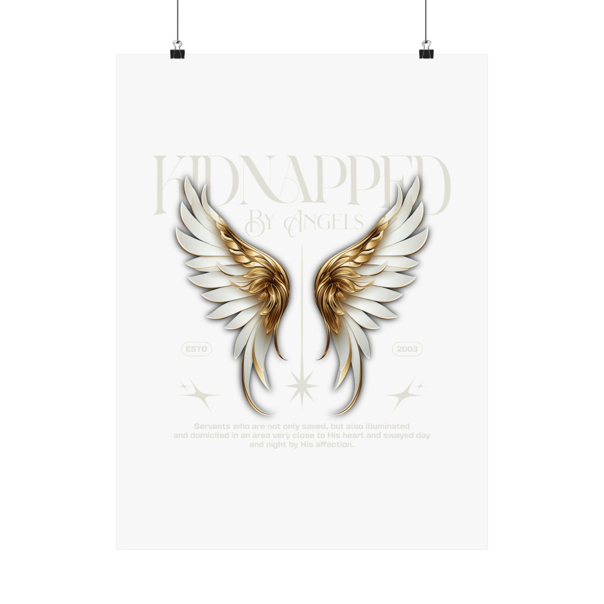 Kidnapped by Angels - Poster