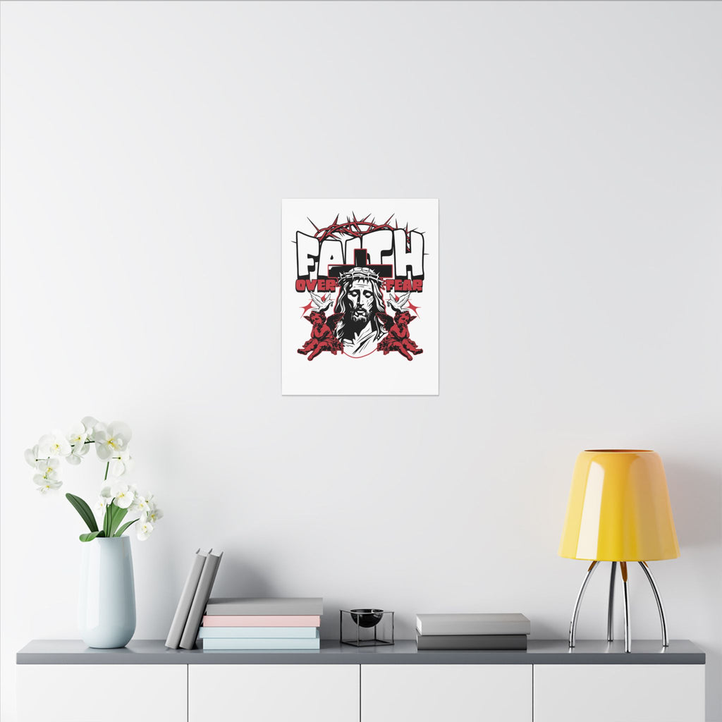Faith Over Fear - Canvas Print