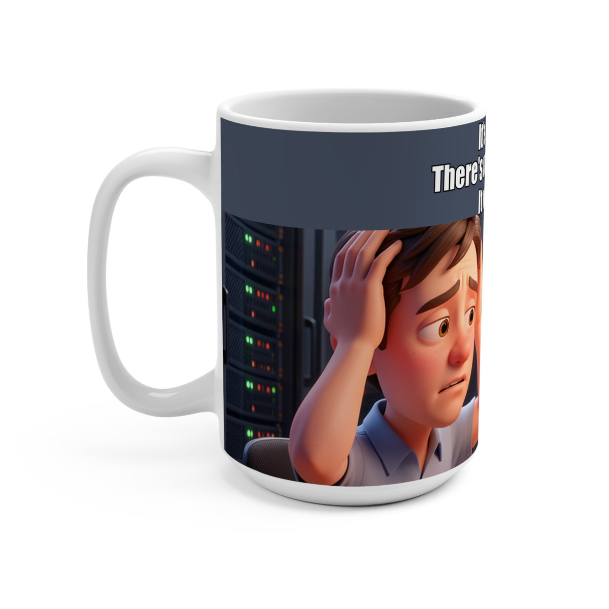 It's not DNS - Mug 15oz (PixelPunch)