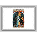 Celestial Showdown - Throw Pillow