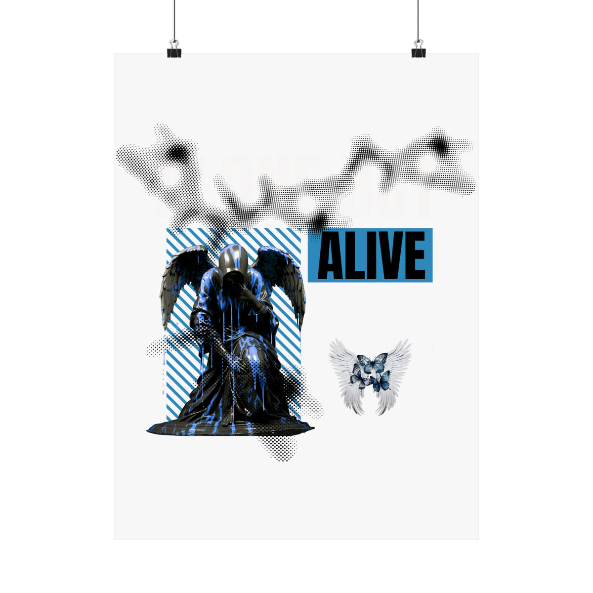 Alone But Alive - Poster