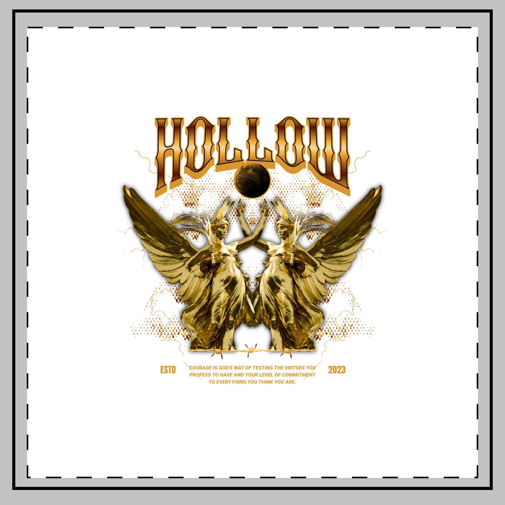 Hollow - Throw Pillow