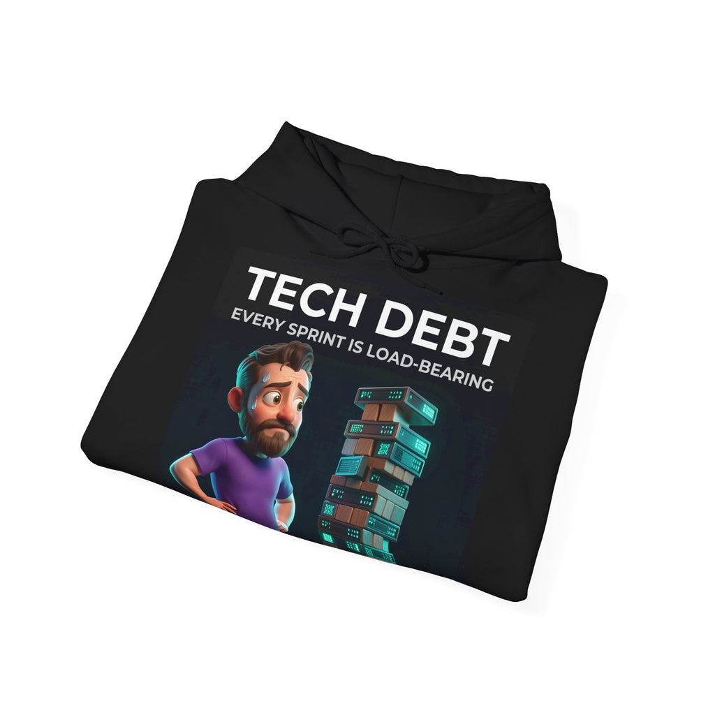 Tech Debt Jenga - Hoodie (PixelPunch)