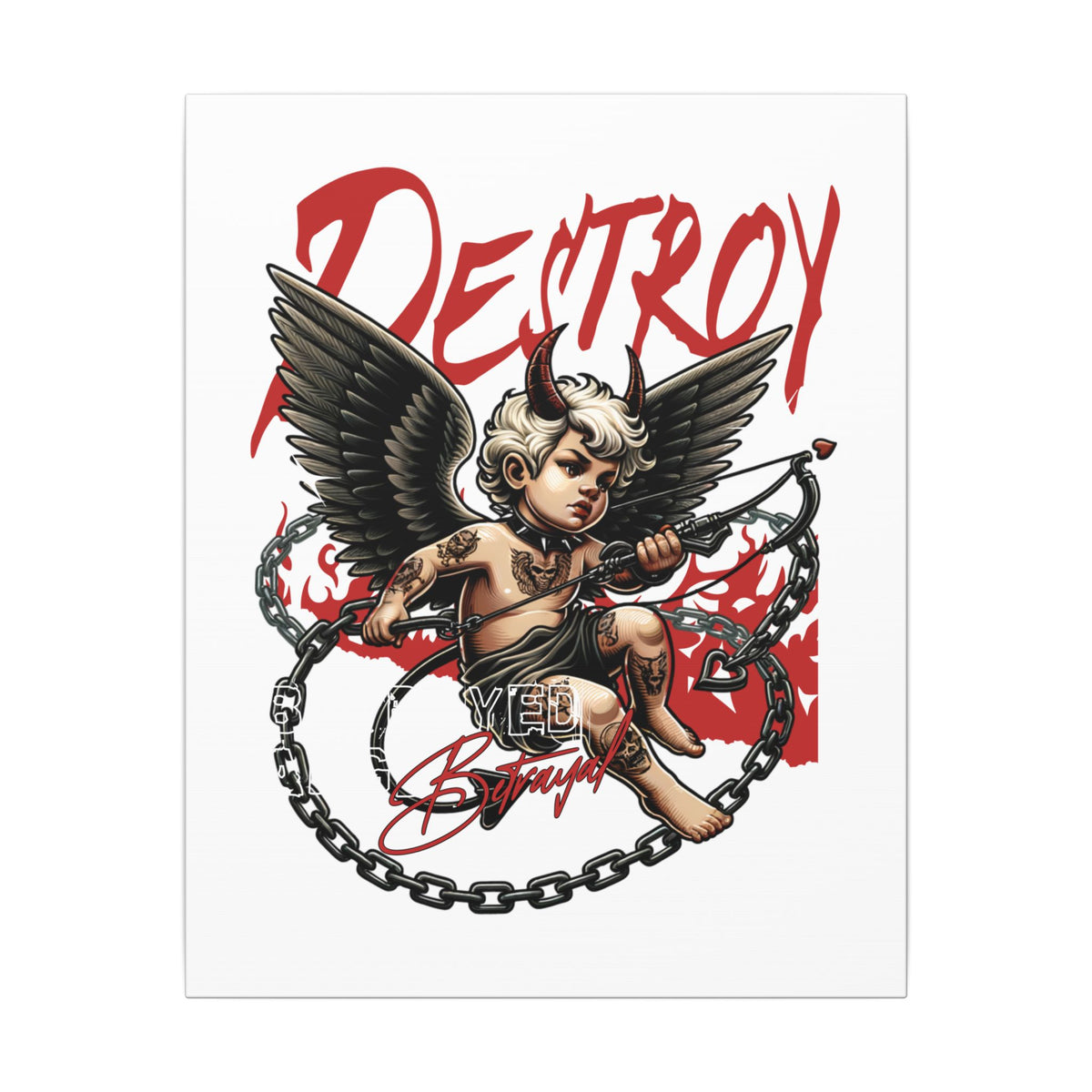 Destroy - Canvas Print