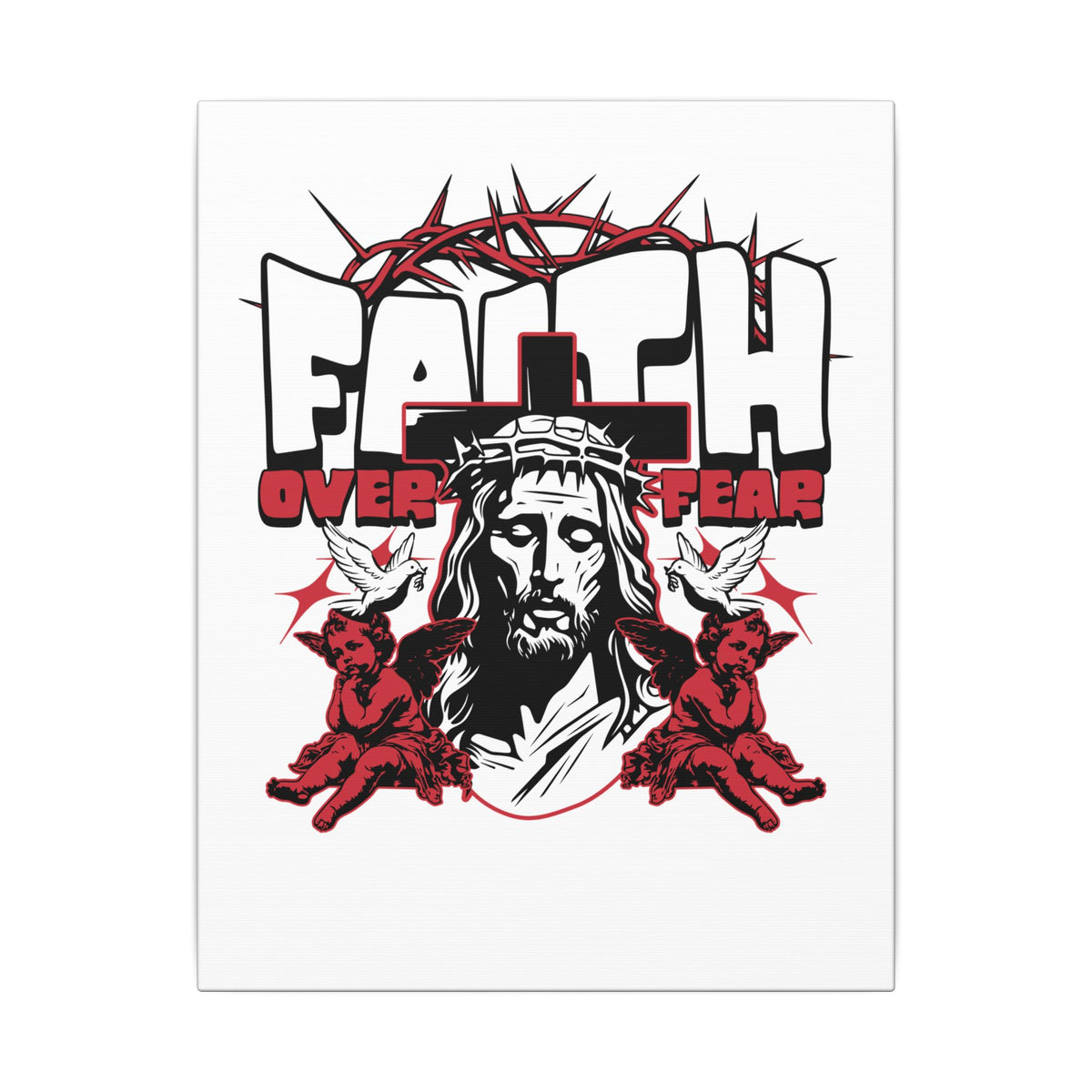 Faith Over Fear - Canvas Print