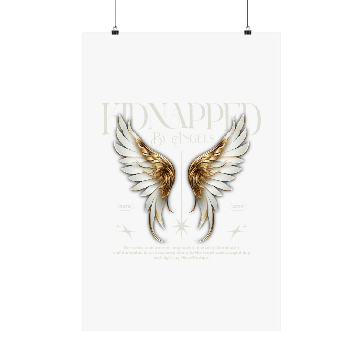 Kidnapped by Angels - Poster
