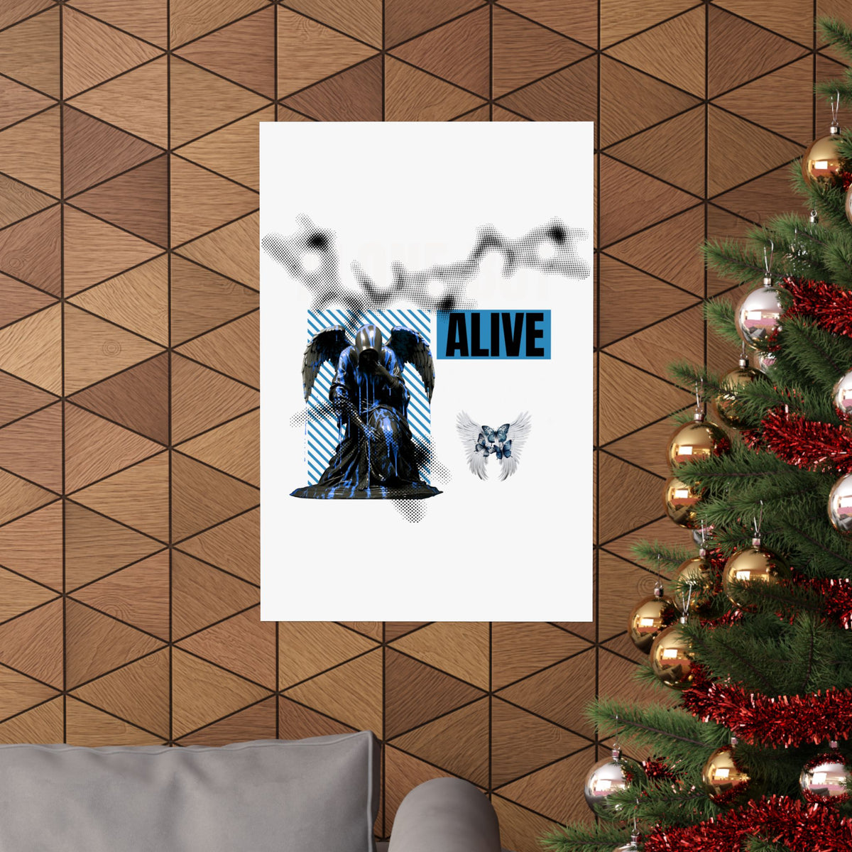 Alone But Alive - Poster