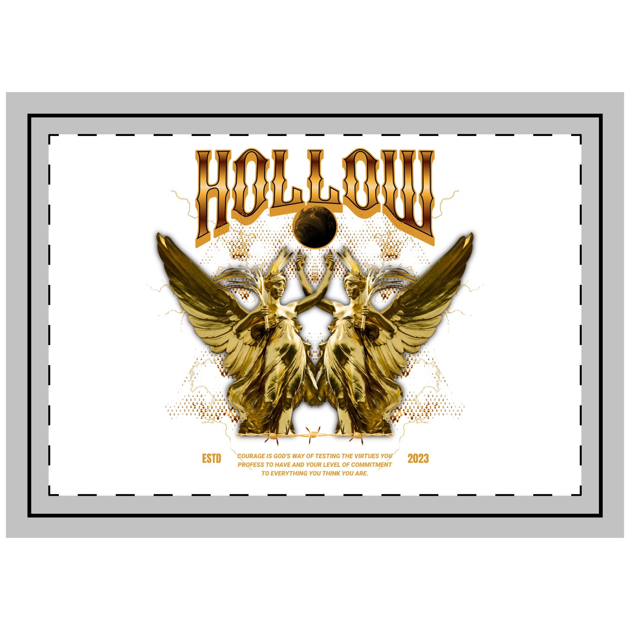Hollow - Throw Pillow