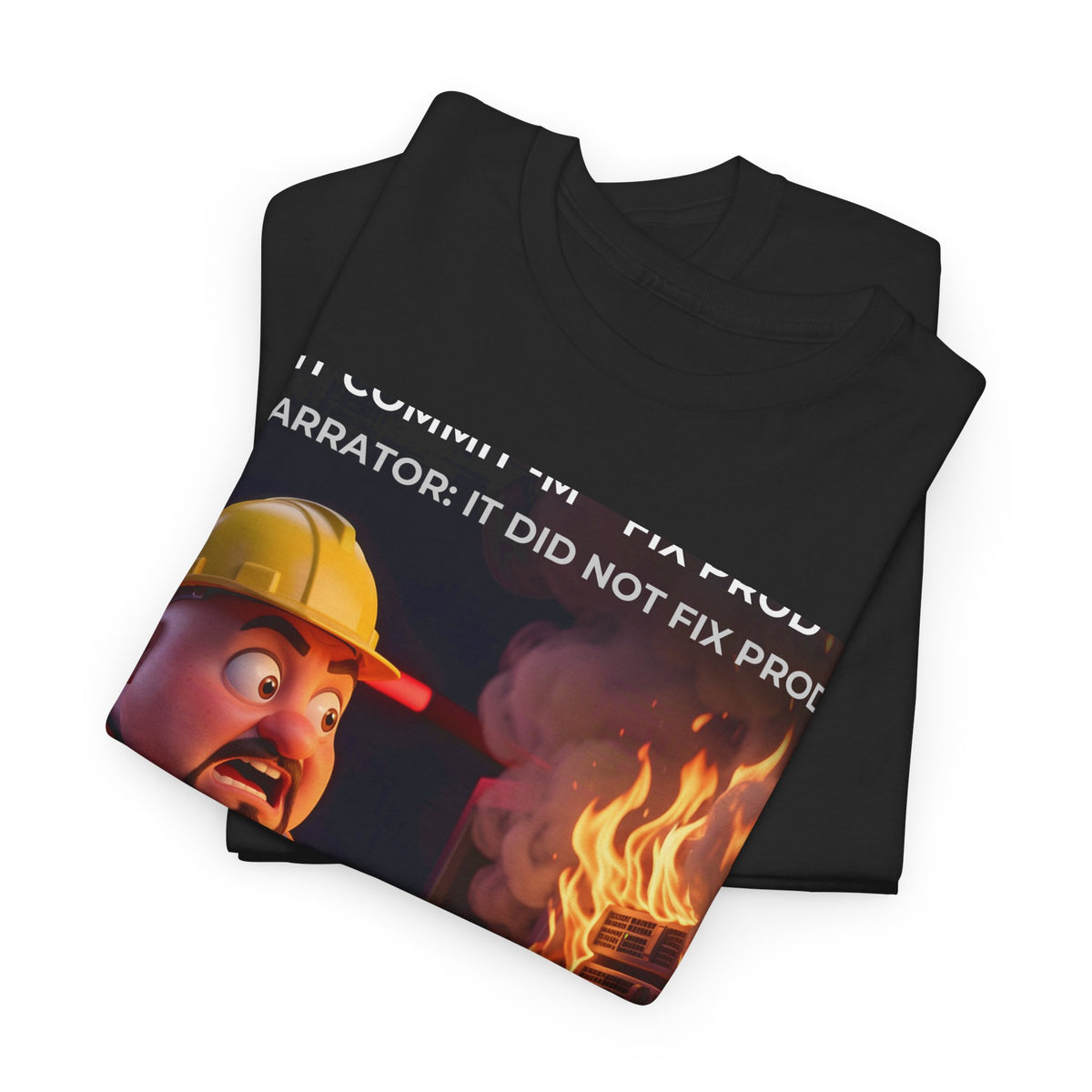 Git Commit Fix Prod - Shirt (PixelPunch)