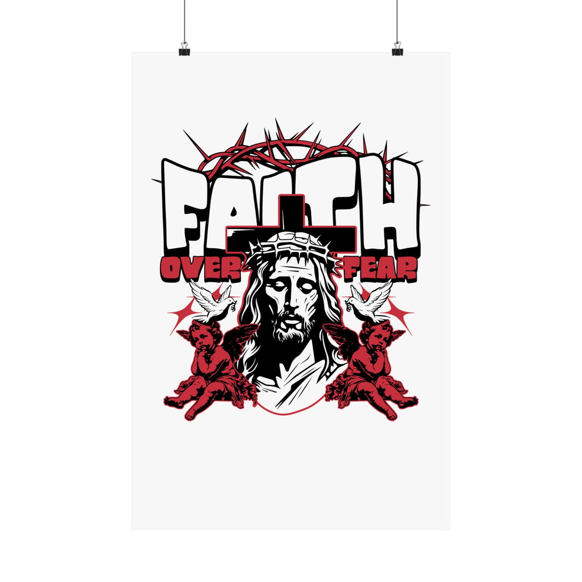 Faith Over Fear - Poster