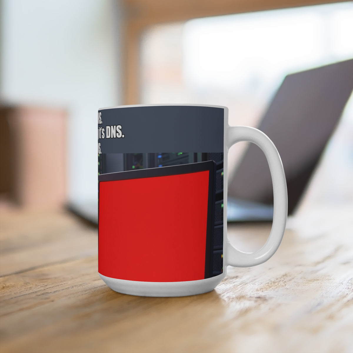 It's not DNS - Mug 15oz (PixelPunch)