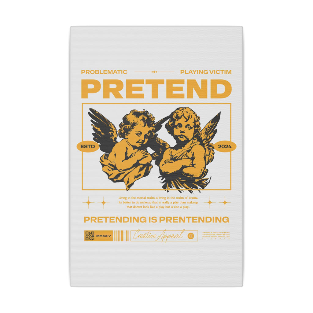Pretend - Canvas Print