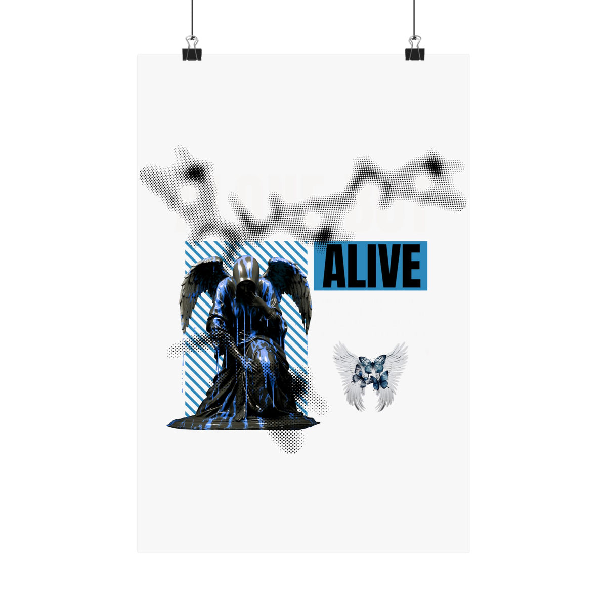 Alone But Alive - Poster