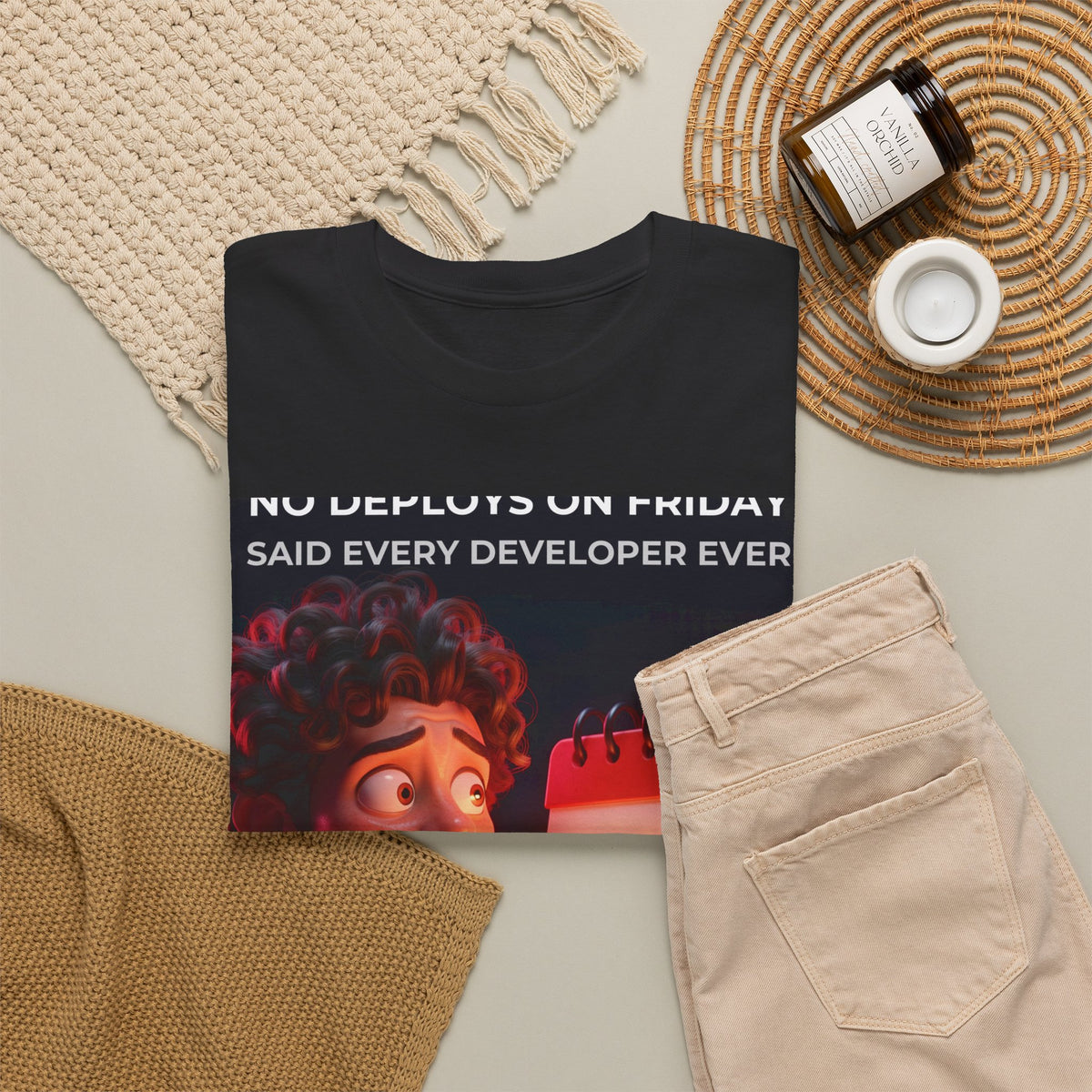 No Deploys On Friday - Shirt (PixelPunch)