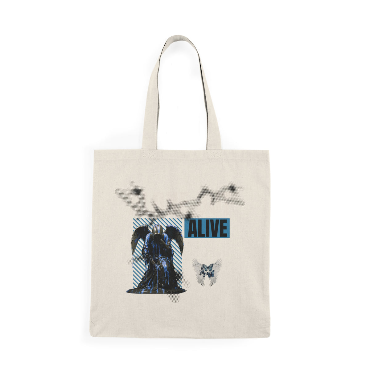 Alone But Alive - Tote Bag