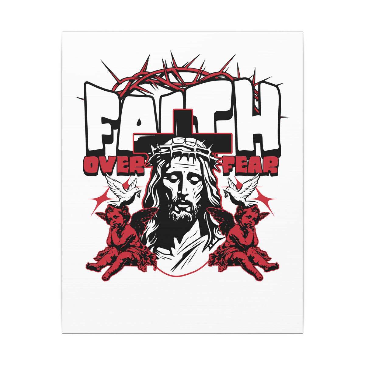 Faith Over Fear - Canvas Print